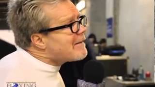 Freddie Roach quotthey want to give us the winner of RiosAlvaradoquot talks Provodnikov performance [upl. by Bronny226]