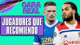 JUGADORES QUE RECOMIENDO CON ROSTRO REAL  FIFA 22  MODO CARRERA [upl. by Lekim326]