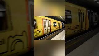 Merseyrail 507 Train Departing Moorfields Shorts [upl. by Frolick427]