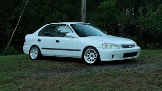 Wheels amp Coilover Install  Turning My Civic Into A Simple Clean Daily Ep 2 [upl. by Ime]