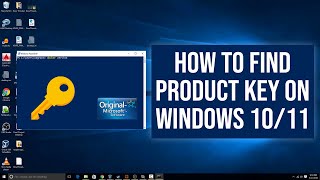 How to Easily Find Your Windows 10 Product Key  Windows Product Key Finder [upl. by Euqinotna262]