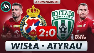 WISŁA KRAKÓW  FK ATYRAU 20 KOMENTARZ ANALIZA WYWIADY [upl. by Nalac505]