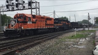 Railfanning Chicagos Southland Part 1 Dolton Junction w the NS hot bottle train more 060919 [upl. by Asirahc]