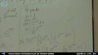 Ecuaciones Diferenciales de Primer Orden  Sesión 2 1127 [upl. by Luar]