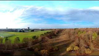 🖥 DJI Spark Interactive 360° Panorama  City Park [upl. by Omarr]