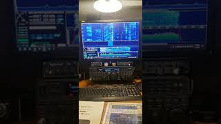 HF Panadapter on the Yaesu FT950 running HD SDR [upl. by Rodablas]