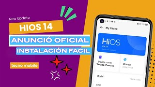 ASI PUEDES INSTALAR HIOS 14 EN TU TECNO POVA 5 [upl. by Margarita]