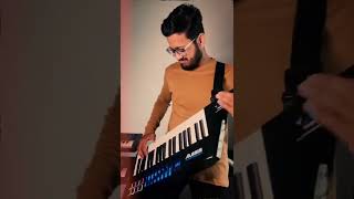 Navarasam Keytar Solo Cover  Vinesh  Thaikkudam Bridge [upl. by Winnie933]