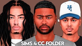 Sims 4 CAS  OMG MALE SIM DUMP 🔥  CC Folder amp SIM DOWNLOAD [upl. by Teeniv]