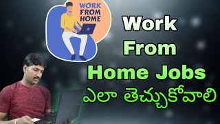 How to get a Work From Home job For Software Developer in Telugu  LuckyTechzone [upl. by Lena]