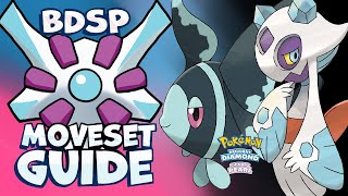 How to use FROSLASS and LUMINEON Moveset Guide Pokemon Brilliant Diamond and Shining Pearl [upl. by Richarda]