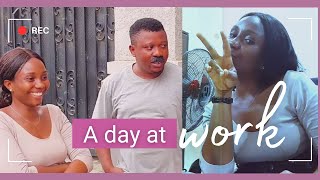 A Day on set of Akpan and Oduma comedy series [upl. by Aicekal]