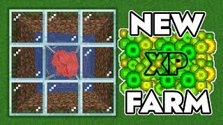 NEW BEST EASY XP FARM MINECRAFT 1214 121  ARMADILO XP FARM  TUTORIAL [upl. by Yrrem]