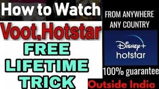 HOW TO WATCH DISNEYHOTSTARVOOT FREE IN PC OUTSIDE INDIALAPTOP WITHOUT VPNin 2021 LIVE PROOF [upl. by Sprung]