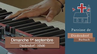 Paroisse de BurbachDiedendorf  Dimanche 1er septembre 2024 [upl. by Nilrak635]