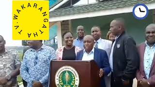 NYANDARUA MCAS FINALLY RESPOND TO RUTO AND KINDIKI FOR DISCREDIT DP GACHAGUA [upl. by Denton112]