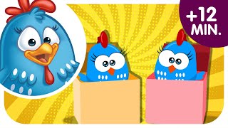 Lottie Dottie Mini  Chicken In Bizarre Boxes  Cartoons For Kids [upl. by Om]