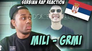 REACTING TO SERBIAN RAP Mili  GRMI [upl. by Tiler]