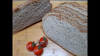 VollkornreisMischbrot mit Sonnenblumenkernen Rezept [upl. by Jewell]