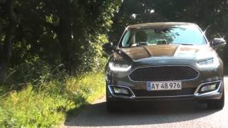 Test  Ford Mondeo Vignale  konkurrerende luksus [upl. by Nuoras319]