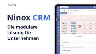 Ninox CRM – Die modulare Lösung für Unternehmen [upl. by Pansie]