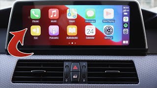 Apple CarPlay amp ID4Motion Cluster Software Fitted To My BMW E60 [upl. by Kort]