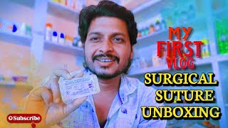 surgical unboxing  daily vlogs  my first vlog [upl. by Ettenim]