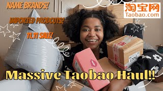 400 TAOBAO 淘宝 Unboxing Haul w Try ons  1111 Sales [upl. by Ontine662]