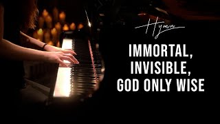 Immortal Invisible God Only Wise Hymn Piano Praise by Sangah Noona with Lyrics [upl. by Ahtiekahs]