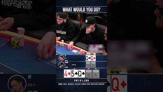 What would you Do QQ 🔥 poker [upl. by Arbed]