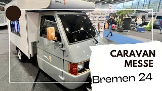 Messe Rundgang Caravan ReiseLust amp FISCHampFEINES in Bremen 2024 by Cardulive [upl. by Odrarej]