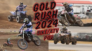 2024 OK Gold Rush  bike and atv long course 1st lap [upl. by Chrysa428]