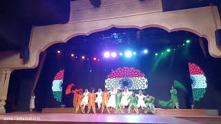 Vande Mataram magical Song amp Dance performance at Ramoji film city in Hyderabad [upl. by Antonius]