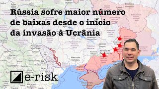 Rússia sofre maior número de baixas desde o início da invasão à Ucrânia [upl. by Doolittle]