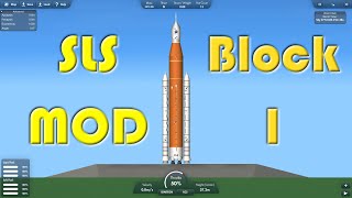 SLS Artemis Block 1 Reveal  Custom Parts in Spaceflight Simulator [upl. by Snowber642]