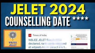 JELET 2024 Counselling DATE  September🔴Before Durgapuja😭 jelet2024 [upl. by Gayel64]