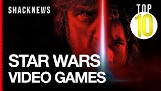 Top 10 Best Star Wars Games [upl. by Nnaxor798]