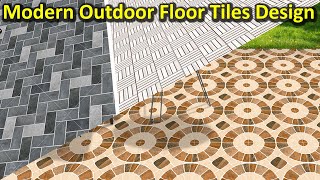 Latest Parking Tiles Design Ideas  Modern Outdoor Floor Tiles Designs  Garden Porch Floor Tiles [upl. by Pease627]