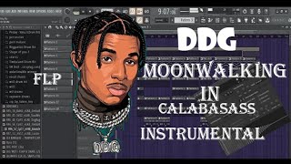 DDG  Moonwalking In Calabasas INSTRUMENTAL  free Flp [upl. by Riella805]