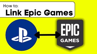 How To Link Playstation Network With Epic Games Account  Quick Guide [upl. by Anigue]