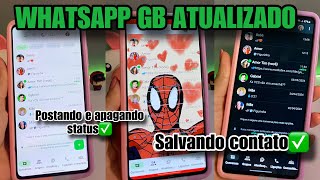 SAIU🔥WHATSAPP GB ATUALIZADO v2025 todas funções funcionando✅ [upl. by Cochard285]