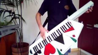 My Custom Made Keytar Silent Gambler [upl. by Ynetsed]