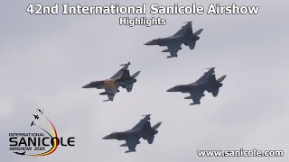 42nd International Sanicole Airshow highlights [upl. by Alegnad]