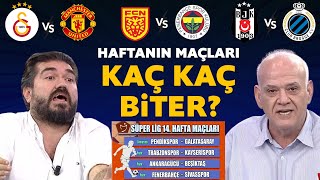 GalatasarayManchester United ve haftanın maçları kaç kaç biter İşte yorumcularımızın tahminleri [upl. by Marr194]