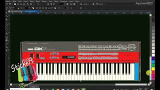 Customização pra Yamaha Dx7 [upl. by Clareta]