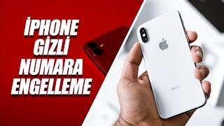 iPhone’da Gizli Numara Engelleme Nasıl Yapılır [upl. by Chud]