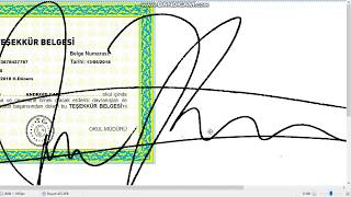 Windows  Sahte Teşekkür ve Takdir Belgesi Yapımı \u00100 GERÇEKÇİ [upl. by Htiekal366]