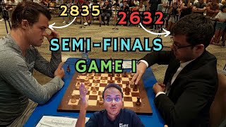 2835 vs 2632  Homeboy Abasov gives Magnus Carlsen a massive scare  Commentary by Sagar [upl. by Arella59]