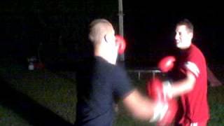 Mikey Allen Vs Derek Stauffer Boxing [upl. by Nyvlem]