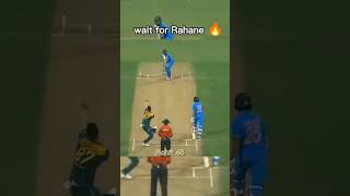 Ajinkya Rahane become beast 🥵 shorts cricket [upl. by Aurilia]